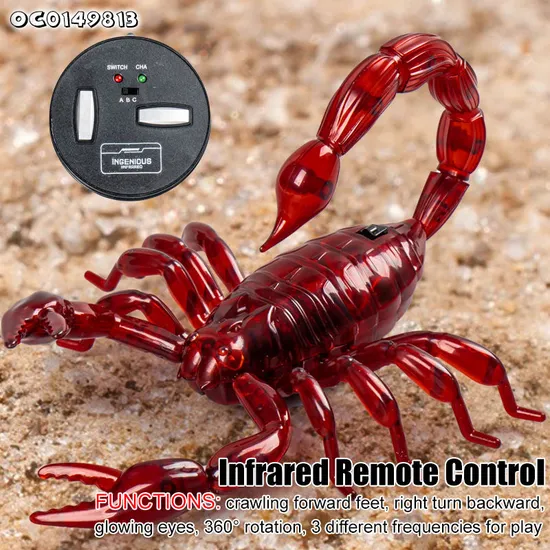 Wholesale Funny Realistic Remote Control Plastic Animal RC Simulation Toys for Kids