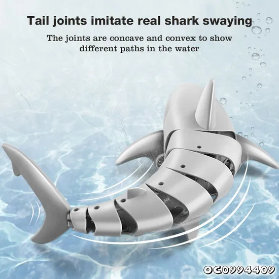 Waterproof Mini Kids Educational RC Simulation Robot Fish Plastic Remote Control Sea Animal Toy