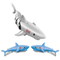 Wholesale Plastic Battery Operated Plastic Animal Shark Toy for Kids