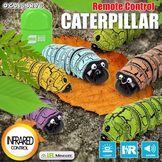 Wholesale Animal Model Realistic Crawling and Flying Insects Spray Remote Control Toy for Kids