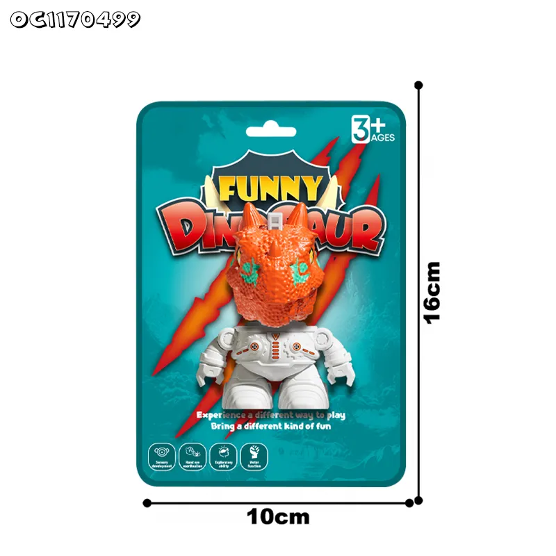 Dinosaur Theme Park Gifts Promotional Items Customized Personalized Anti Stress Cute Dinosaur Toy