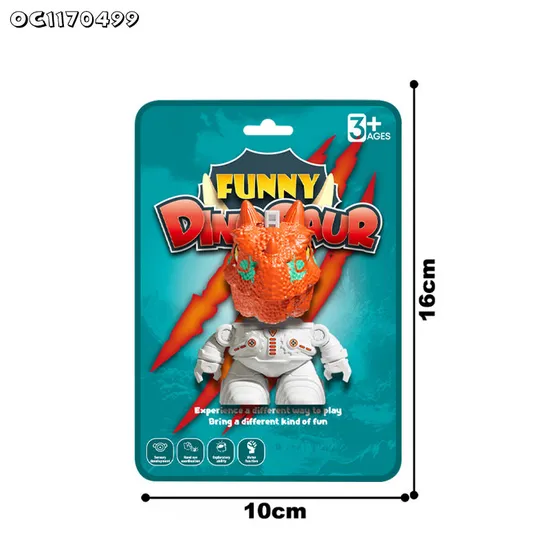 Dinosaur Theme Park Gifts Promotional Items Customized Personalized Anti Stress Cute Dinosaur Toy