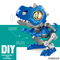 Kids Take Apart Mechanical Dinosaur Educational Toys with Light and Sound