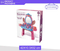 Wholesale Baby Cosmetic Girls Kids Hair Salon Beauty Set Toys Make up Kids Dressing Table Toy with Mirror