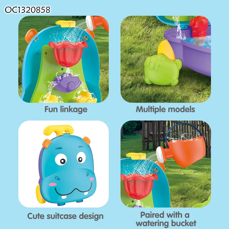 Wholesale Summer Outdoor Summer Castle Molds Play Plastic Water Sand Beach Toys for Kids