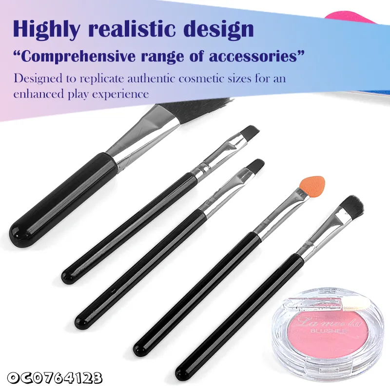 Nail Polish Cosmetics Pretend Portable Makeup Princess Makeup Sets Toy for Children Wholesale