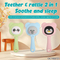 Wholesale Montessori Lovely Sensory Teether Rattle Set Baby Food Silicone Teether Toy