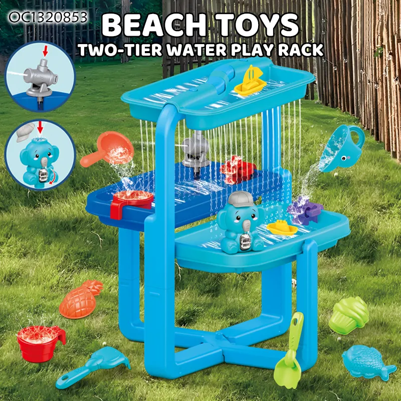 Wholesale Sand Beach and Water Play Table Summer Plastic Outdoor Toy