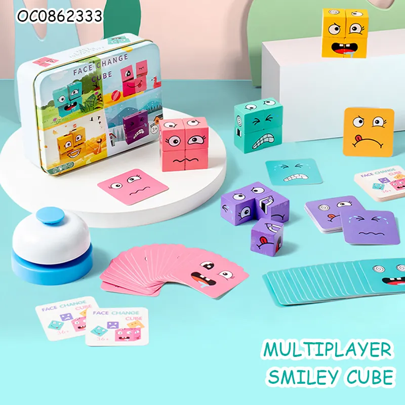 Wholesale Montessori Educational Board Blocks 3D Wooden Popular DIY Toy for Kids