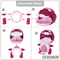 Wholesale Dinosaur Beauty Role Pretend Play Baby Dressing Table Beauty Makeup Toy for Girls