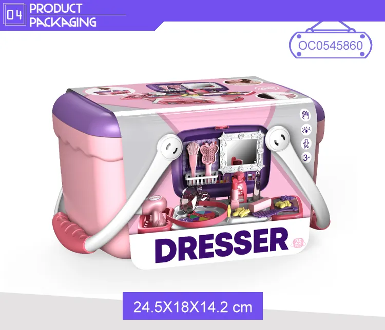 Wholesale Beauty Baby Children's Makeup Cosmetic Dressing Girl Make up Play Toys Set