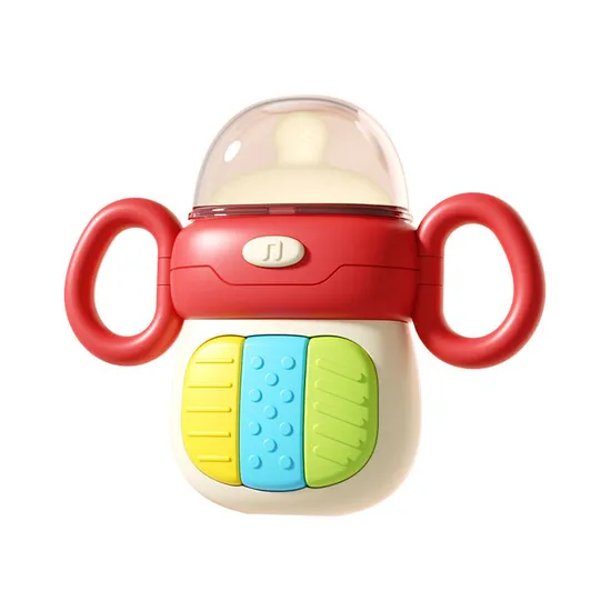 Wholesale Lovely Music Baby Sensory Silicon Rattle and Teether Baby Toys
