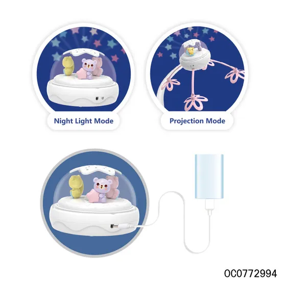 Baby Rattles Crib Mobiles Toy Musical Bed Bell New Born Baby Toys