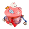Cognitive Enlightenment Montessori Color Sorting Sensory Small Bell Pull String Baby Rattle Toy From 12 to 18 Months