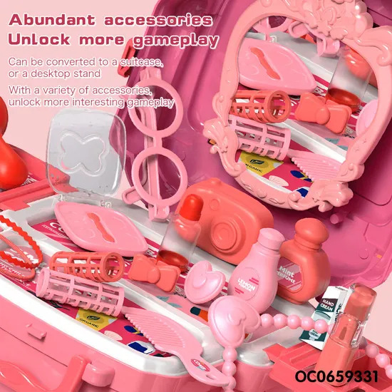 Wholesale Cosmetic Baby Kids Makeup Set Dress up Pretend Portable Makeup Play Toys