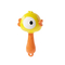 Cartoon Bird Non Toxic Cheap Plastic Hand Shake Rattle Drum Baby Wrist Rattles Musical Toys 0-3-6-12 Months with Sound