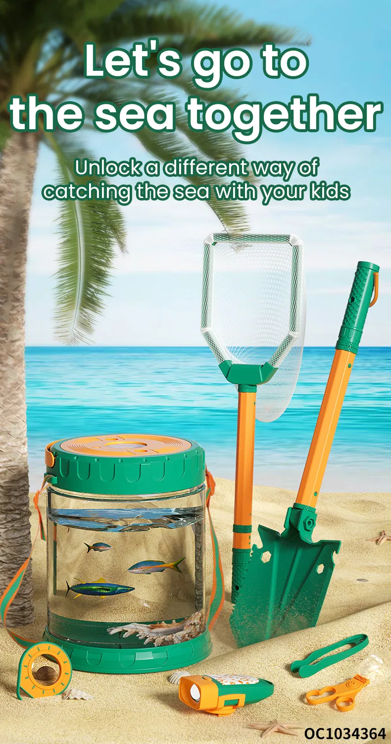 Wholesale Plastic Insect Fish Catching Tools Pools Fun Sand Beachsand Toys