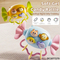 Candy-Shaped Animal Musical Instrument Sets 18 Months Soothing Baby Educational Toy Plastic Rattles Games Toy for Cognitive