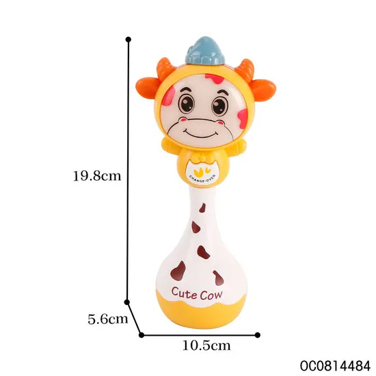 Wholesale Baby Development Interactive Musical Hand Rattle Toys for Sale