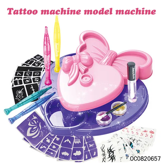 Wholesale Stickers Children Kids Children Makeup Set Beauty Fashion Toys for Girls