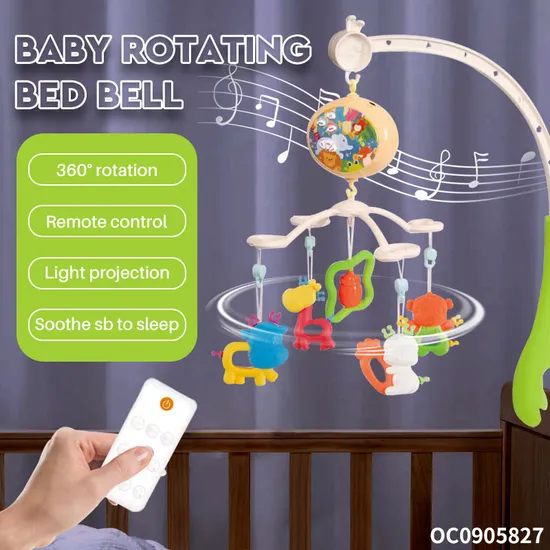 Wholesale Rattles Teether Plastic Baby Toy with Music and Lights