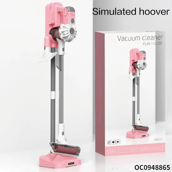 Girls Pretend Play & Preschoolcleaning Tool Robot Vacuum Cleaner Kids Toy Housekeeping Tool Toys