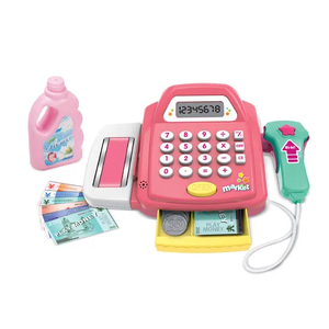 Kids Pretend Play Supermarket Toys Shop with Cash Register Toy