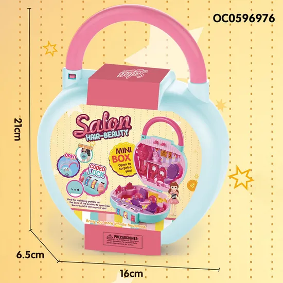 Wholesale Kids Portable Makeup Sets Cosmetics Girls Pretend Make up Hand Bag Play Set Toy
