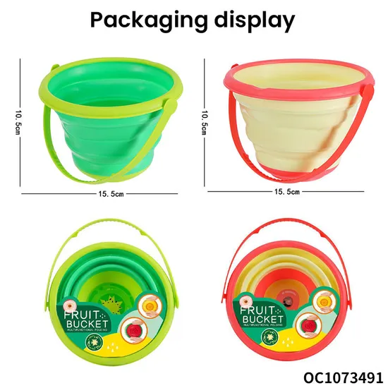 Wholesale High Quality Outdoor Summer Beach Sand Kids Toy Foldable Silicone Shovel Baby Toy