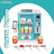 Supermarket Pretend Play Fruits and Vegetables Cutting Mini Vending Machines Pretend Plastic Shopping Cart Toy Wholesale