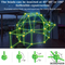 Wholesale Educational Montessori Popular DIY 100PCS Plastic Light Stick Ball Building Block Toy for Kids