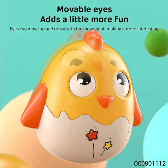 Wholesale Baby Gift Set Rattle Toys Baby Classic Toys Cartoon Roly Poly Toy