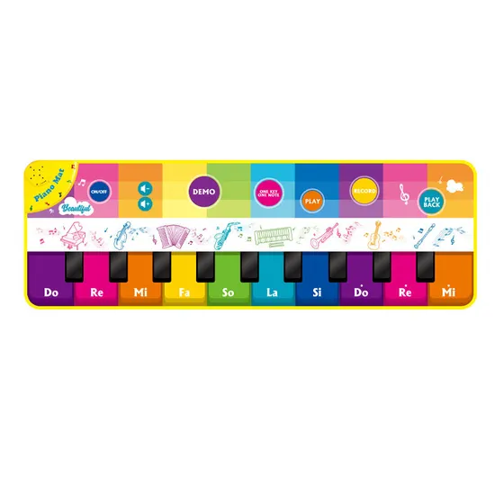 Wholesale Children Montessori Musical Instruments Piano Light-up Keyboard Electronic Toy for Kids