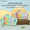 Wholesale Educational Intellectual 2 in 1 Baby Montesori Sensory Keyboards Music Electronic Piano Xylophone Musical Instrument Toy