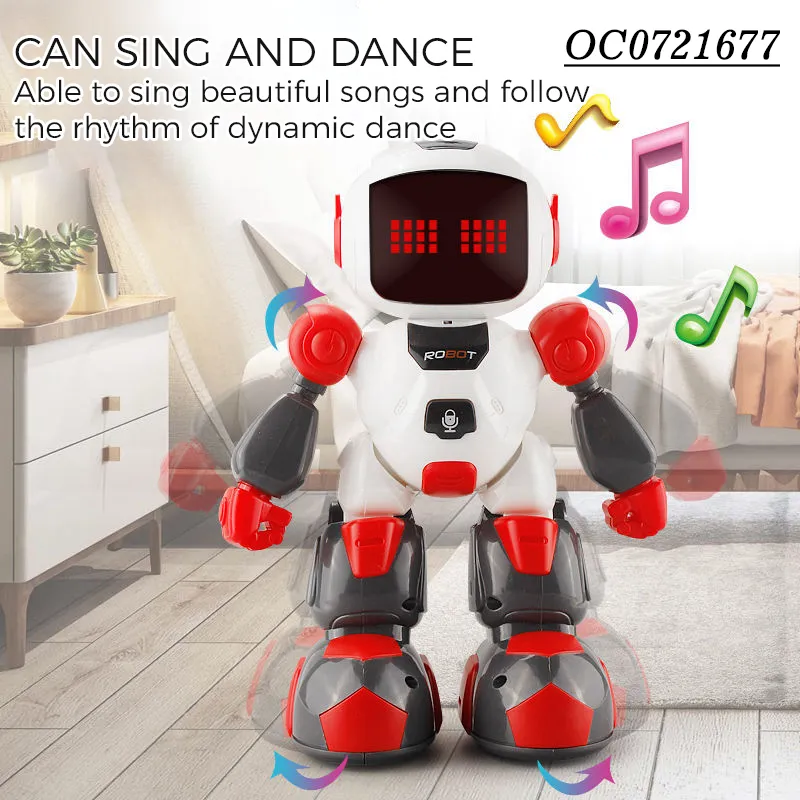 Wholesale Interactive Intelligent Wireless Charger Remote Control Robot for Kids