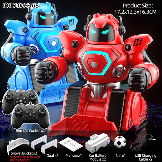 Wholesale Educational Remote Control RC Electronics Smart Football Interactive Kids Robot Toy