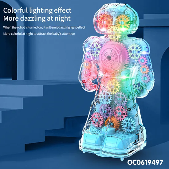 Wholesale Intelligent Electrical Walking Electric Kids Toys Robot with Light Music