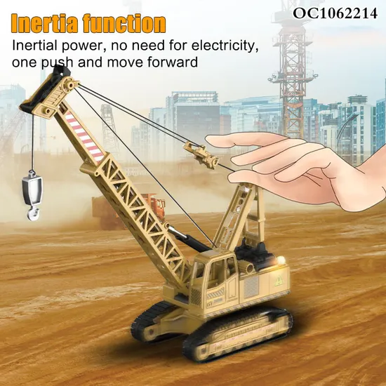 Wholesale Alloy Construction Engineering Diecast Truck Small Scale Model Toys for Boys