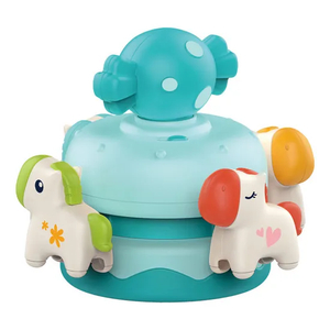 Wholesale Popular Animal Education Baby Cartoon Plastic Wind up Custom Toy for Kids