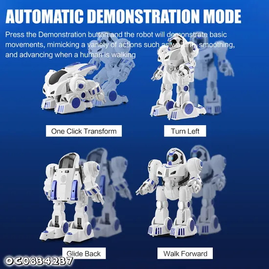 Wholesale Plastic Interactive Intelligent Smart Remote-Controlled Toy Robot for Kids