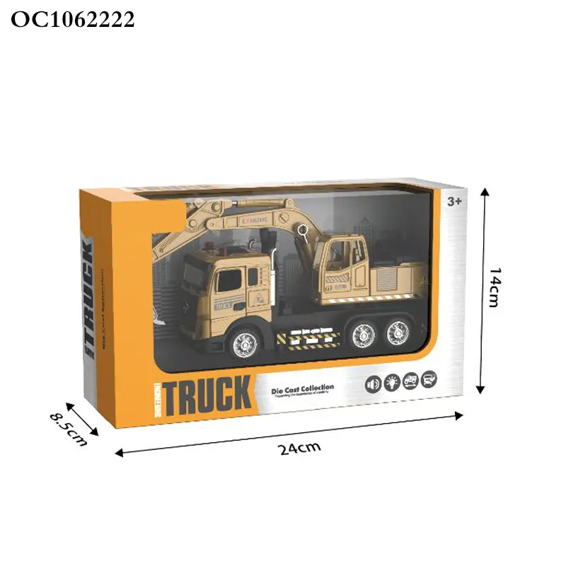 Wholesale Model Scale Diecast Lighted up Diecast Toys Mini Cars Trucks for Sale