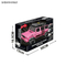 Wholesale Pink 1: 14 Scale off-Road Light Sound Car Friction Kids Plastic Model for Kids