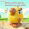 Wholesale Children Popular Hot Sale Jumping Wind up Animal Cartoon Cheap Plush Stuffy Toys