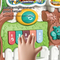 Wholesale Musical Instruments Educational Light-up Sensory Cartoon Rainbow Keyboard Toy