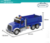 Wholesale Miniature Friction Construction Car Toys Set Model Truck with Light Sound
