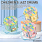 Wholesale Happy Plastic Children Baby Cartoon Plastic Musical Instruments Hand Drum
