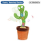 Wholesale Electronic Cute Cactus Baby Plush Dancing and Singing USB Charging Toy for Kids