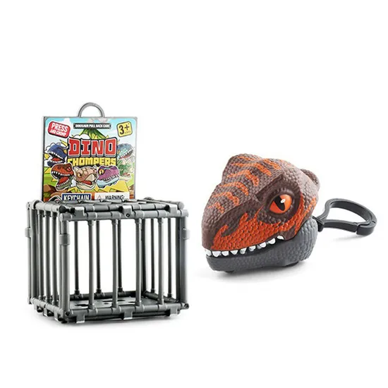 Wholesale Plastic Head Key Chain Pull Back Dinosaur Car Toys for Kids
