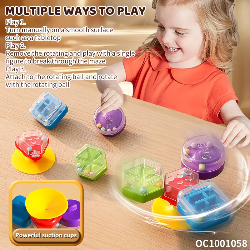 Wholesale Plastic Learning Exercise Shapes Baby Musical Montessori Drum Bellball Toys with Music and Sound