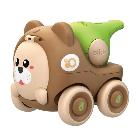 Wholesale Miniature Friction Mini Little Cute Animal Kids Children Plastic Toy Car